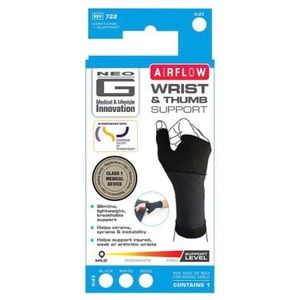 NWT Neo G Airflow Wrist and Thumb Support